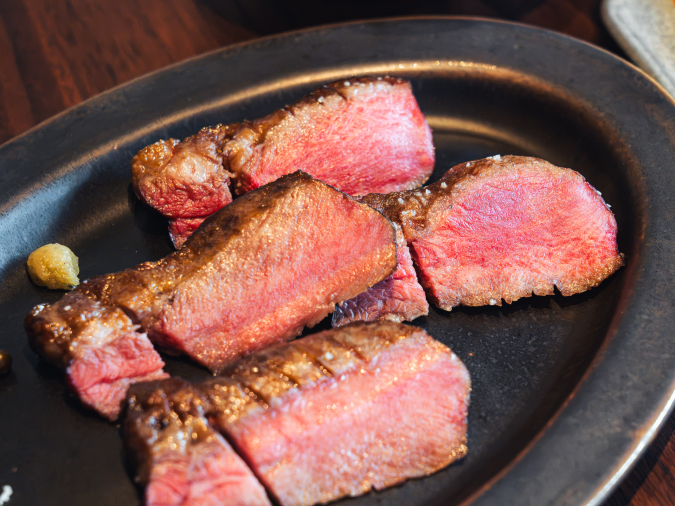 肉とワイン はねうし 六本松 牛タンステーキ