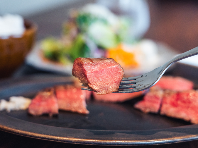 肉とワイン はねうし 六本松 牛タンステーキ