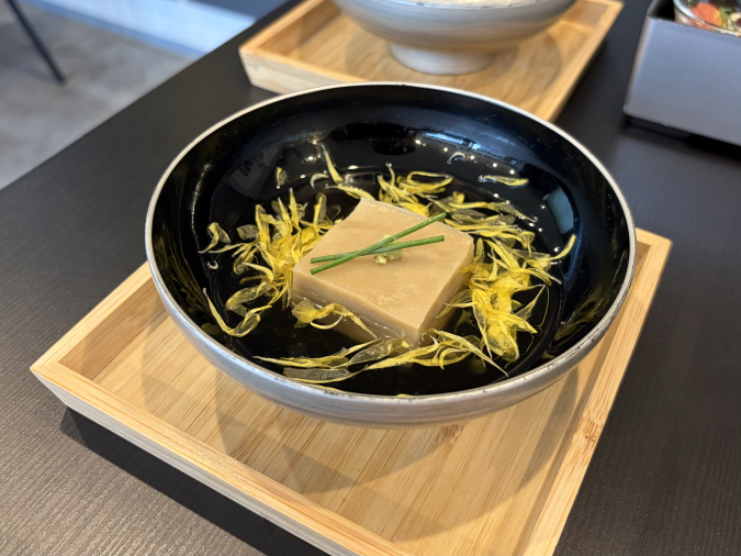 日と時季 胡麻豆腐