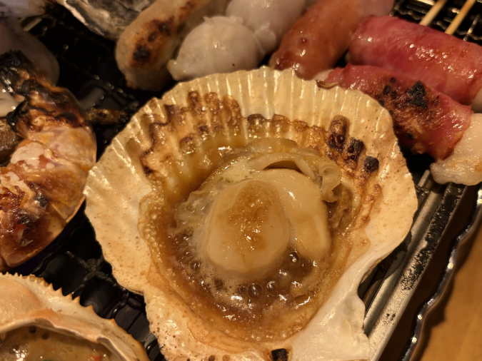 上人橋酒場とと　浜焼きセット