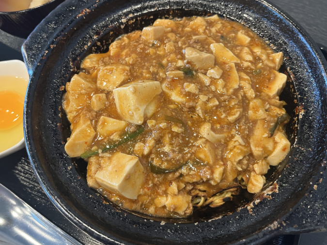 鶏富士 鍋焼き麻婆ラーメンセット