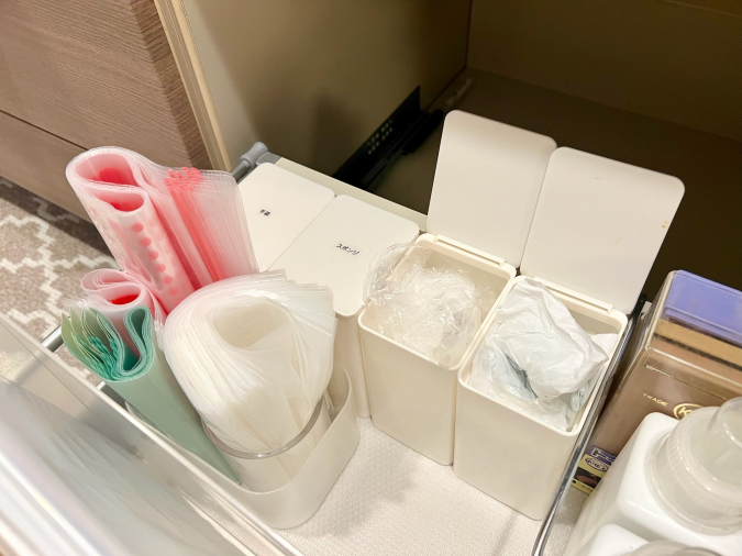 ビニール収納