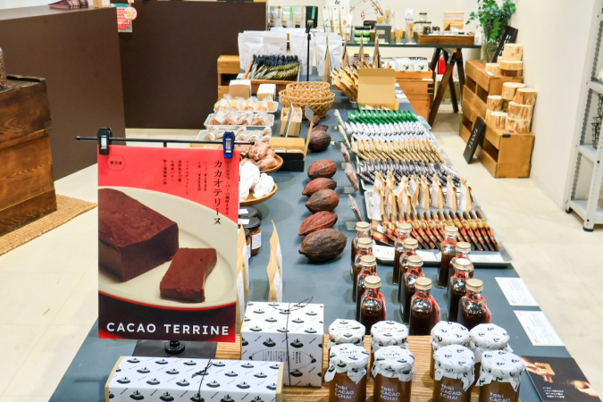 tabi CACAO & CHAI 店内
