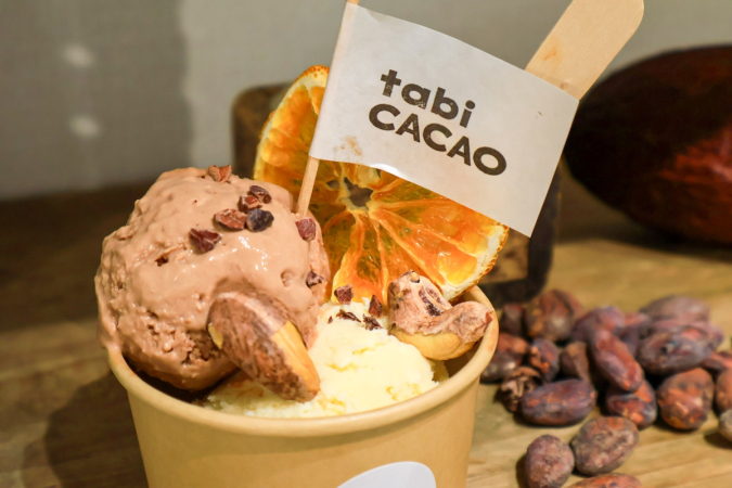 tabi CACAO & CHAI　クラフトアイス