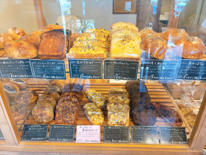 ベーカリーチップ ショーケース