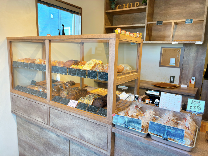 ベーカリーチップ 店内