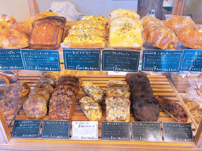 ベーカリーチップ　ショーケース