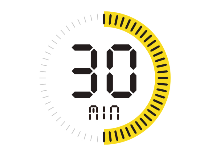 30分のイメージ