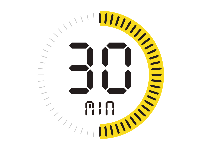 30分のイメージ