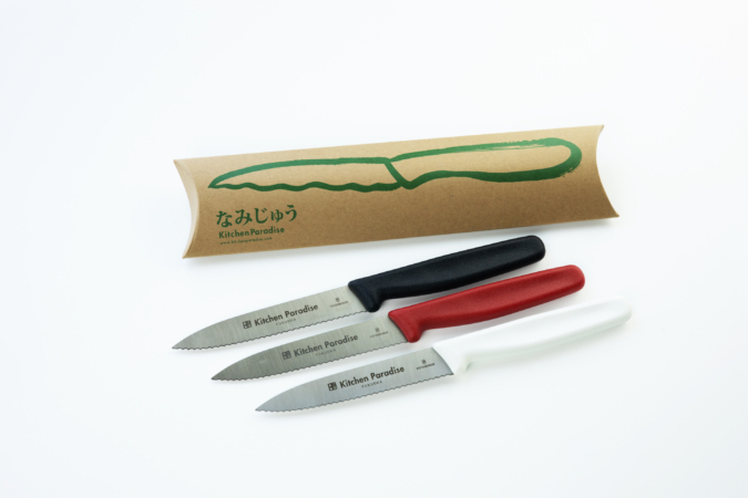 「キッチンパラダイス」オリジナルペティナイフの『なみじゅう』