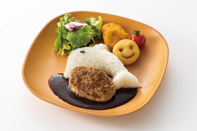 マリンワールド海の中道・レストランレイリー／ドルフィンハンバーグプレート